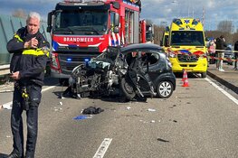 Ernstig ongeluk op Drie Merenweg in Hoofddorp