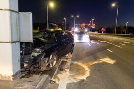 Automobilist aangehouden bij eenzijdig ongeluk in Nieuw-Vennep