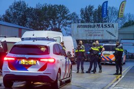Twee aanhoudingen op bedrijventerrein in Vijfhuizen