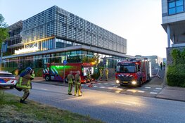 Grote brand bij hoofdkantoor Siemens in Hoofddorp