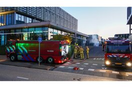 Grote brand bij hoofdkantoor Siemens in Hoofddorp