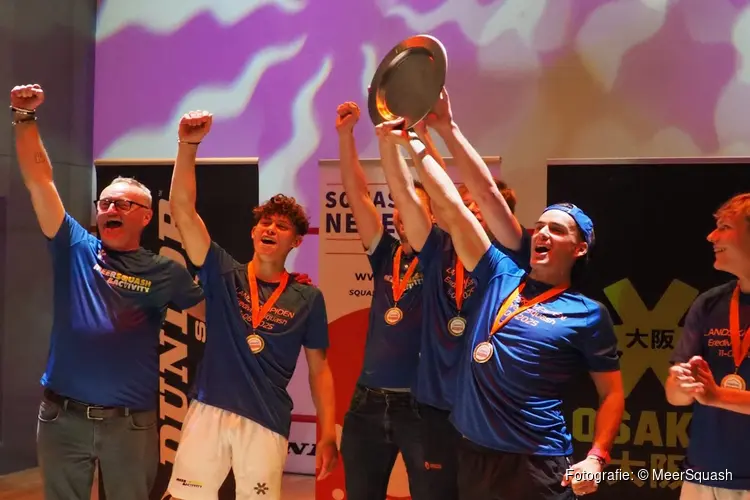 MeerSquash wint landstitel in hereneredivisie