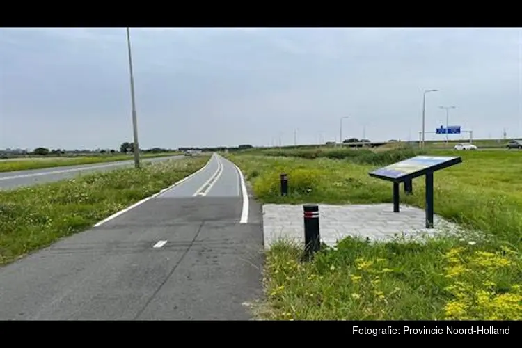 Werk aan Zonnefietspad Schipholweg (N232) voor hogere energieopbrengst