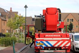 Brand in oven van woning in Hoofddorp