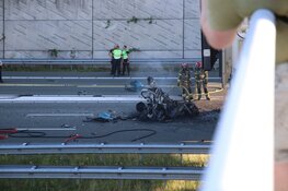 Ernstig ongeluk op A9 bij Badhoevedorp: Één dode en meedere gewonden