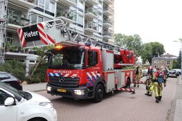 Brand op balkon van flatwoning in Badhoevedorp