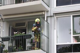 Brand op balkon van flatwoning in Badhoevedorp