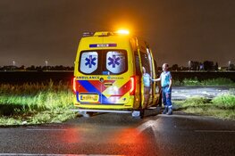 Forse schade na ongeval in Badhoevedorp