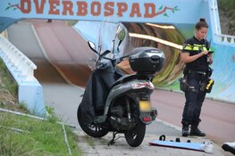 Scooterrijder gewond bij harde val in Hoofddorp