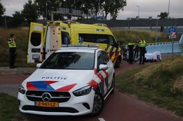 Scooterrijder gewond bij harde val in Hoofddorp