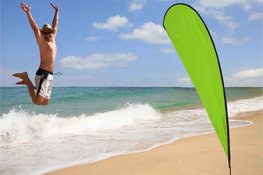 Waarom de ene beachflag jaren meegaat en de andere niet