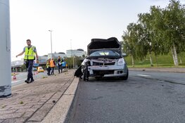 Forse schade bij ongeval op Schiphol