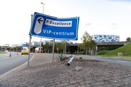 Forse schade bij ongeval op Schiphol