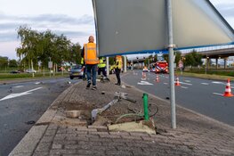 Forse schade bij ongeval op Schiphol