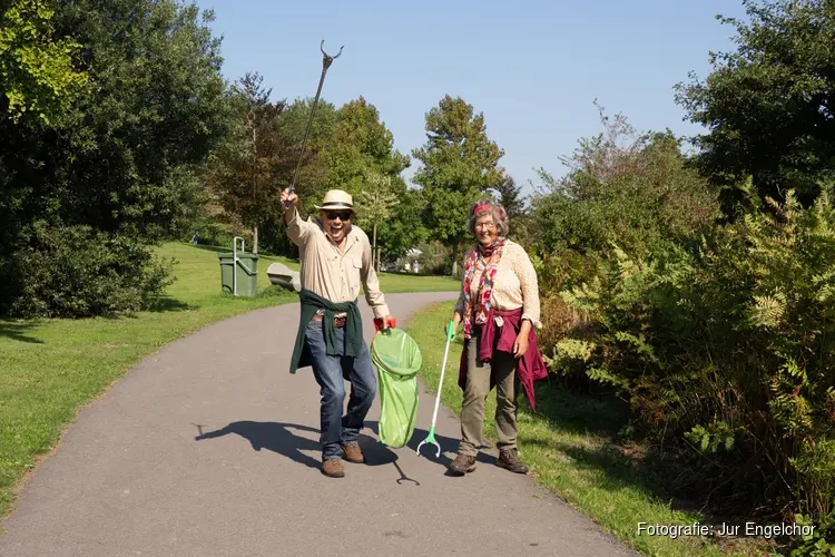 Samen voor een schoon Badhoevedorp tijdens World Cleanup Day