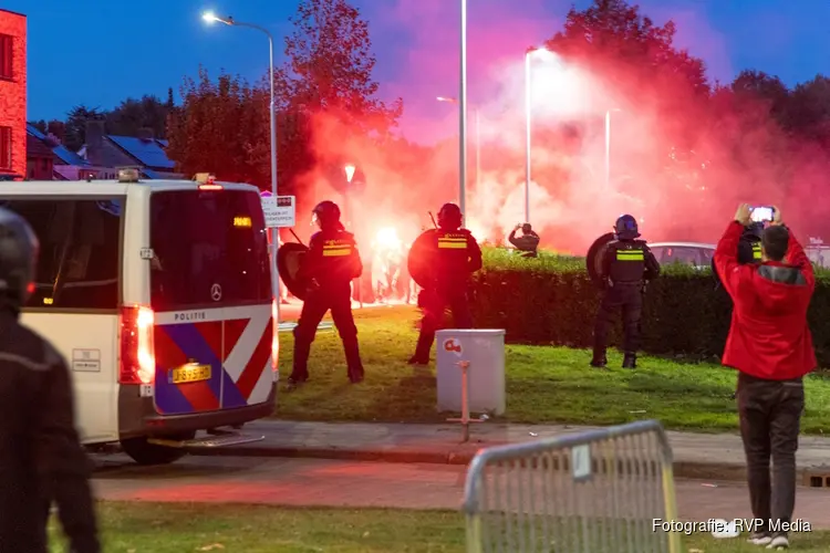 Demonstratie in Hoofddorp na uitspraak rechter over koranverbranding