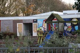 Brand in voormalige school voor speciaal onderwijs