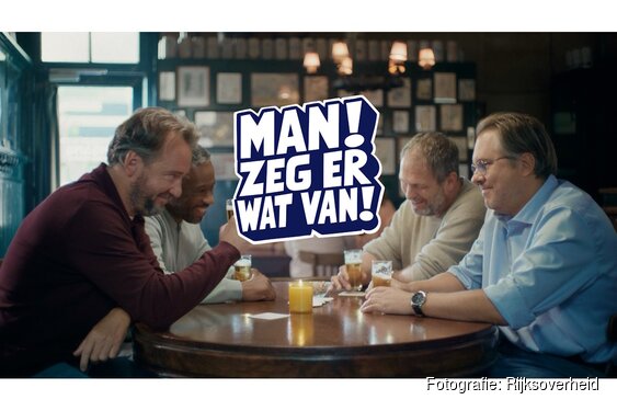 Landelijke campagne ‘Man, zeg er wat van!’ nu ook te zien in horeca in Haarlemmermeer