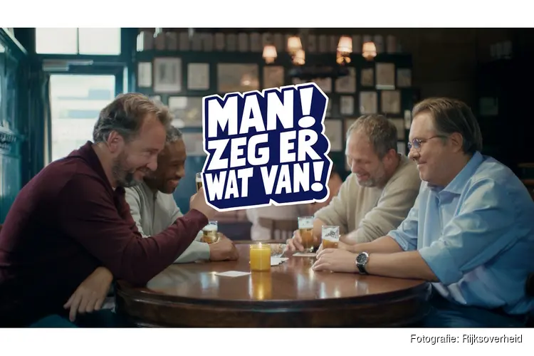 Landelijke campagne ‘Man, zeg er wat van!’ nu ook te zien in horeca in Haarlemmermeer