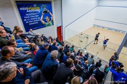 Nipte nederlaag voor mannen 'MeerSquash