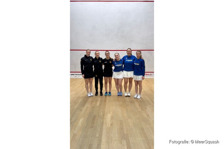 Hoofddorpse squashsters sluiten 2025 af met nederlaag