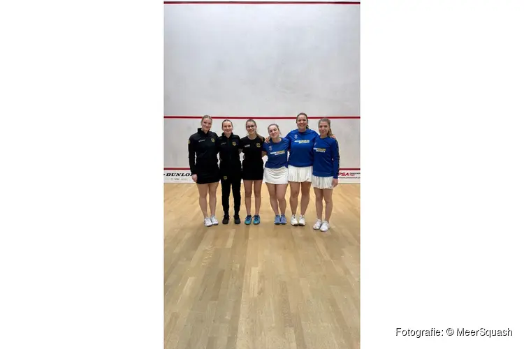 Hoofddorpse squashsters sluiten 2025 af met nederlaag