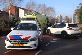 Man gewond bij ongeval tussen auto en scootmobiel in Hoofddorp