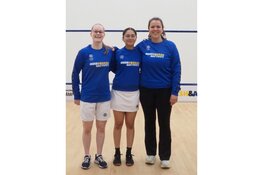 Dames 'MeerSquash winnen thuis van Kampong