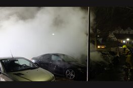 Meerdere auto's in brand in Spaarndam