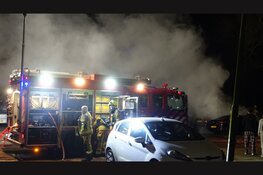 Meerdere auto's in brand in Spaarndam