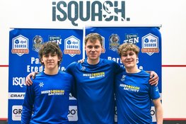 Opnieuw zege voor 'MeerSquash in hereneredivisie