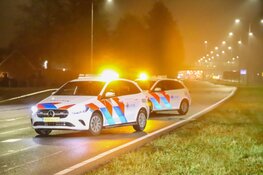 Forse schade na ongeval op kruising Cruquius