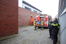 Supermarkt ontruimd na brand in magazijn