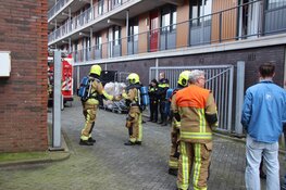 Supermarkt ontruimd na brand in magazijn