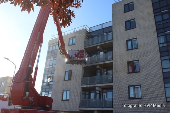 Woning brand in flat in Hoofddorp