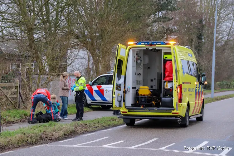 Motorrijder gewond na glijpartij in Cruquius