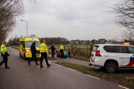 Motorrijder gewond na glijpartij in Cruquius