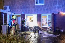 Brand en explosie bij woning in Hoofddorp