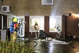 Brand en explosie bij woning in Hoofddorp