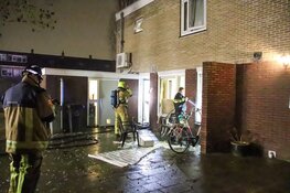 Brand en explosie bij woning in Hoofddorp