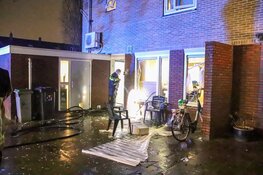 Brand en explosie bij woning in Hoofddorp