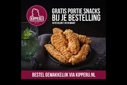 Gratis snack bij start bezorgservice Kipperij Hoofddorp
