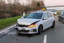 Flinke schade na ongeval op N205