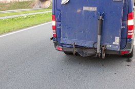 Flinke schade na ongeval op N205