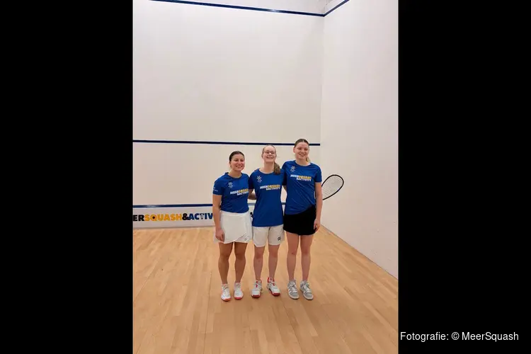 Nederlaag 'MeerSquash vrouwen tegen landskampioen