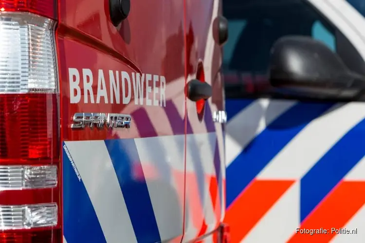 Mogelijke brandstichting aan Putterbos in Hoofddorp