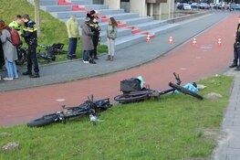 Zwaargewonde na ernstig fietsongeval op Mercuriusplein in Hoofddorp