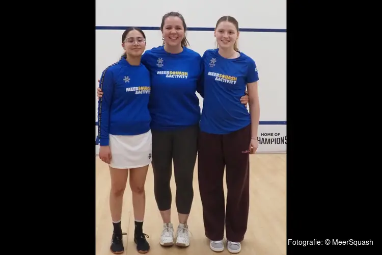 'MeerSquash eindigt het seizoen met nederlaag in dameseredivisie