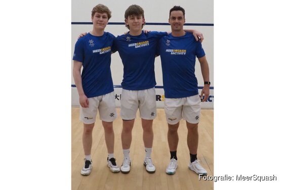 'MeerSquash in Play-Offs na maximale zege