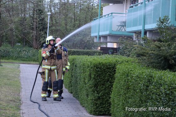 Brand op balkon van appartementencomplex in Hoofddorp
